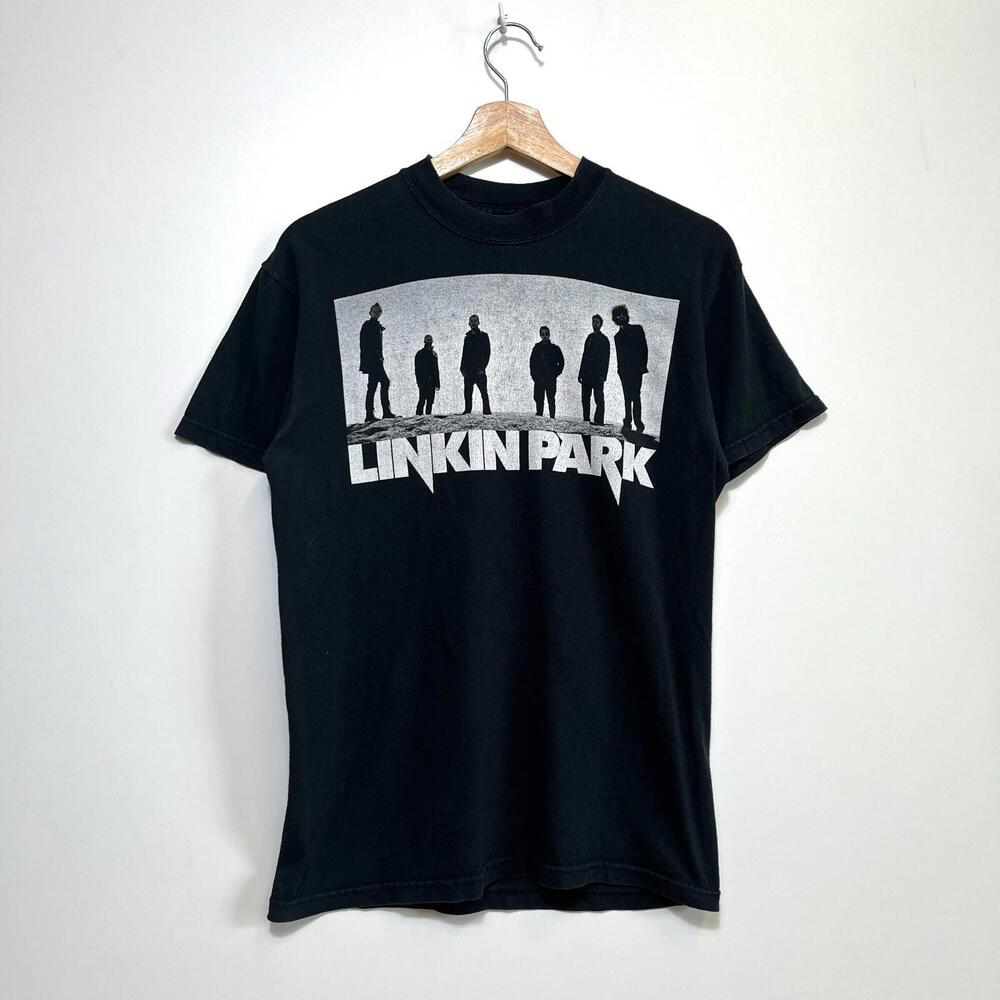 Vintage 2000s Linkin Park Projekt Revolution Tour Black T-shirt Size S